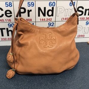 Tory Burch camel shoulder bag